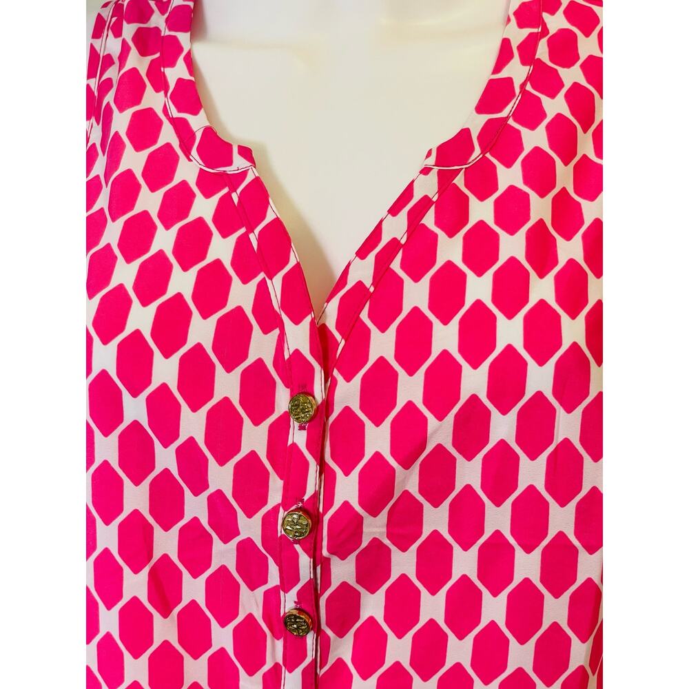 Mud Pie Lizzie Sleeveless Tunic/Minidress, Hot pink, Ladies Medium, NWT‎ - Picture 4 of 4